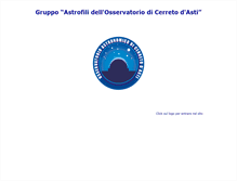 Tablet Screenshot of osservatorio-cerreto.org